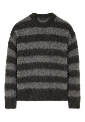 Alanui striped sweater - Black