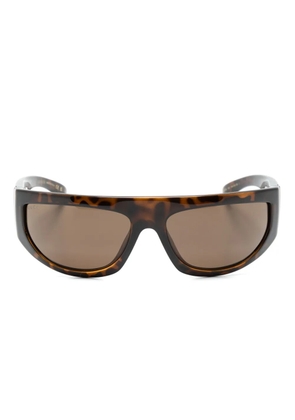 Gucci Eyewear shield-frame sunglasses - Brown