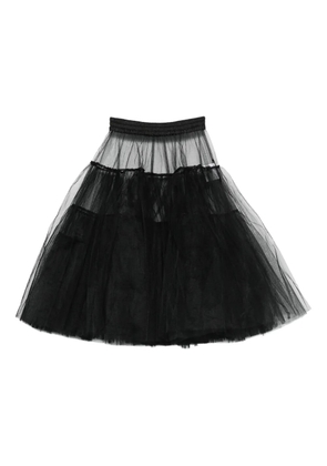 Rundholz layered tulle mini skirt - Black