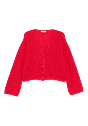 Akep V-neck cardigan - Red
