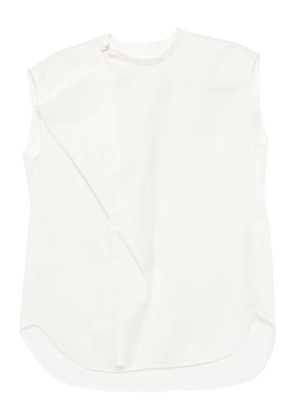 LESS asymmetric blouse - Neutrals