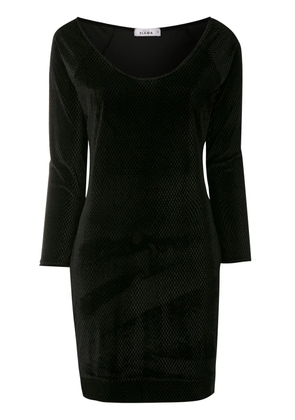 Amir Slama scoop neck tube dress - Black