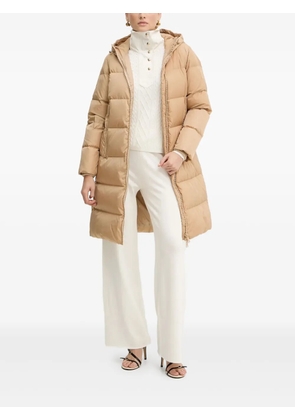 Armani Exchange hooded padded coat - Neutrals