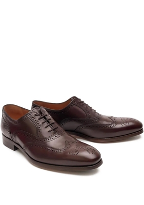 LOJA DAS MEIAS lace-up brogue shoes - Brown