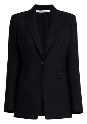 Another Tomorrow single-breasted merino wool blazer - Black