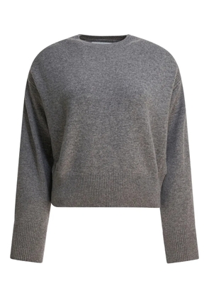 SA SU PHI ribbed-trim sweater - Grey