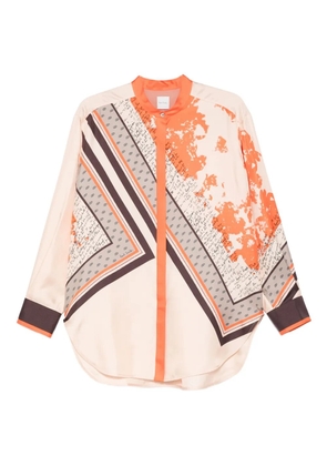 Paul Smith printed long-sleeve shirt - Neutrals