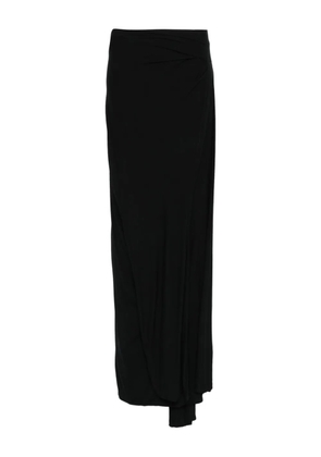 ENTIRE STUDIOS asymmetric maxi skirt - Black