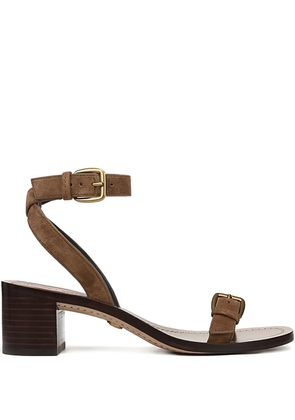 Veronica Beard 50mm Elia sandals - Brown
