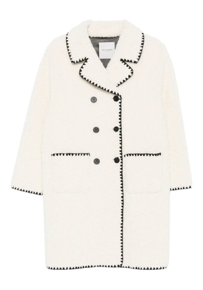 ERMANNO FIRENZE double-breasted coat - White