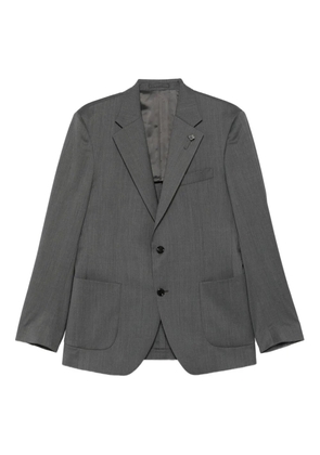 Lardini button-up blazer - Grey