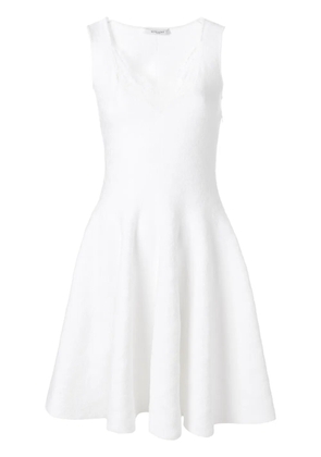 Givenchy lace flared dress - White