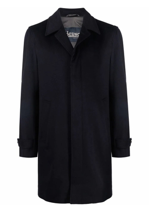Herno single-breasted coat - Blue