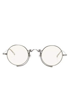 Matsuda tinted-lenses round-frame sunglasses - Silver