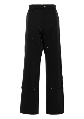 424 technical twill work trousers - Black