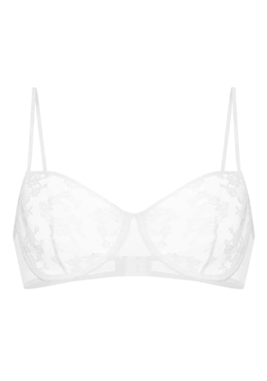 Zhilyova The Tara floral-lace bra - White