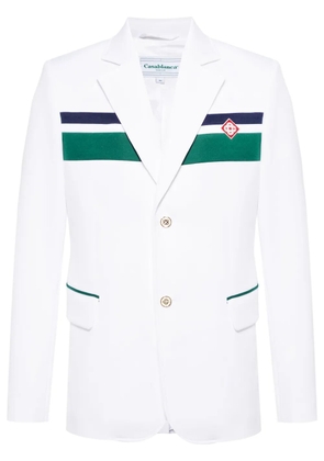 Casablanca Casablanca striped blazer - White