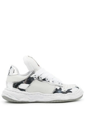 Maison MIHARA YASUHIRO Wayne lace-up sneakers - Metallic