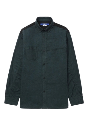 Junya Watanabe MAN check-panel shirt - Green