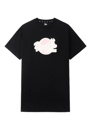 NEW ERA CAP graphic-print cotton T-shirt - Black