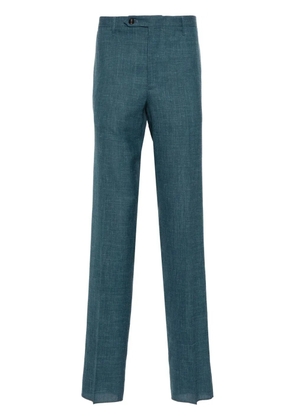 Rota slub-texture trousers - Blue