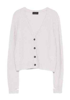 Roberto Collina V-neck cardigan - Neutrals