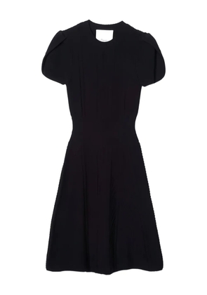 3.1 Phillip Lim cable-knit short-sleeve mini dress - Black