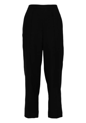 Vince brushed mid-rise trousers - Black