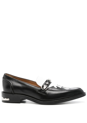 Toga Pulla stud-detailed loafers - Black