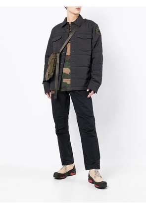 Maharishi padded shirt jacket - Black
