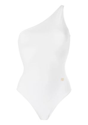 Brigitte one shoulder swimsuit - White