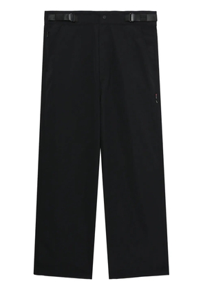 izzue wide-leg trousers - Black