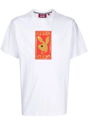 Mostly Heard Rarely Seen 8-Bit graphic print T-shirt - White