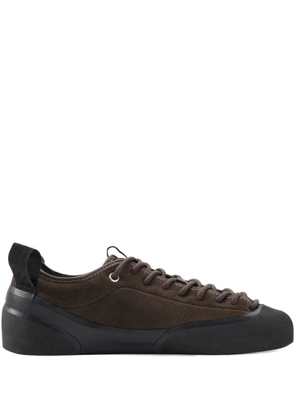 Village PM lace-up pull-tab sneakers - Brown