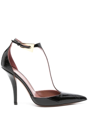 Paris Texas 11mm leather pumps - Black