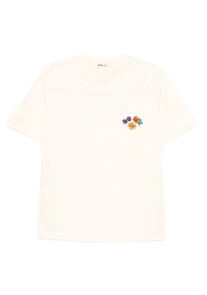 Bally logo-print cotton T-shirt - Yellow