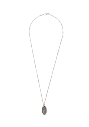 Nialaya Jewelry Our Lady of Guadalupe pendant necklace - Silver