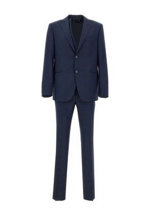 Marchesani peak lapel three-piece suit - Blue