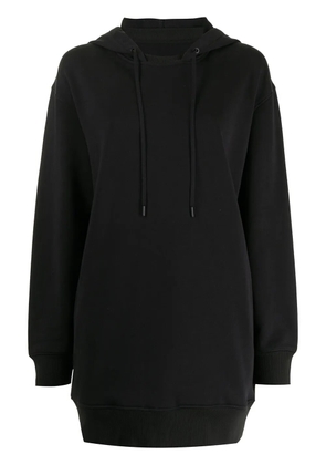 3.1 Phillip Lim drawstring-hood sweatshirt dress - Black