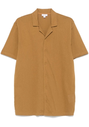 Sunspel Riviera shirt - Brown