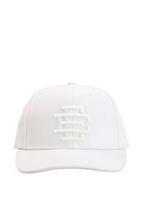 ERIC EMANUEL EE logo embroidered cap - White