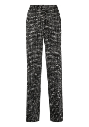 ACT Nº1 straight-leg tweed trousers - Black