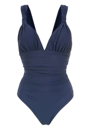 Brigitte 'Eli' draped swimsuit - Blue