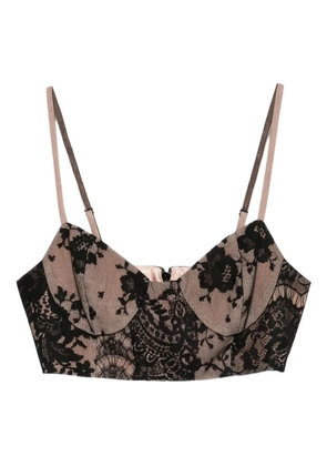 Quetsche lace corset - Neutrals