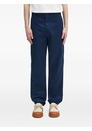Carhartt WIP logo-patch trousers - Blue