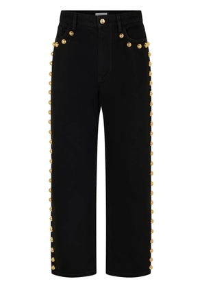 Rabanne wide-leg jeans - Black