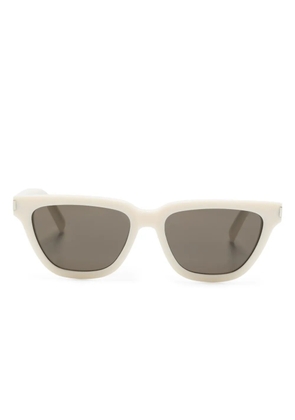 Saint Laurent Eyewear SL 462 Sulpice butterfly-frame sunglasses - Neutrals