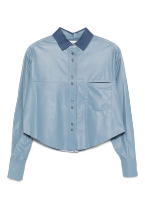 Forte Forte button-down pocket shirt - Blue