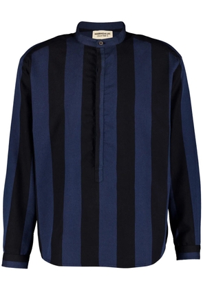 Marrakshi Life two-tone striped shirt - Blue