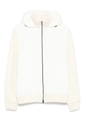 Herno rib-knit jacket - White